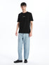 LC Waikiki Crew Neck Short Sleeve Printed Combed Cotton Men's T-shirt